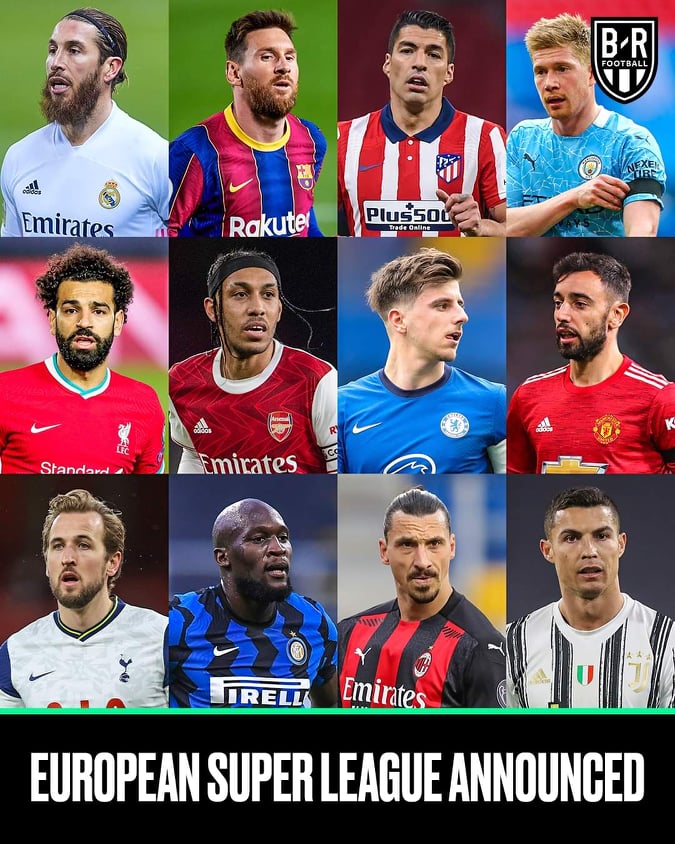 12 đại gia châu Âu quyết định tách riêng thành lập siêu giải đấu Super League trị giá hàng tỷ USD, bóng đá thế giới trên bờ vực chia rẽ nghiêm trọng - Ảnh 2.