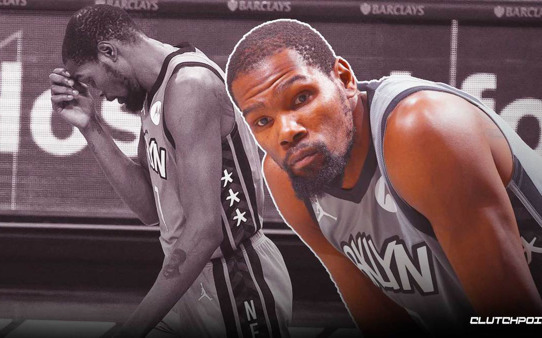 Dính chấn thương từ sớm, Kevin Durant "bất lực" nhìn Brooklyn Nets thua suýt soát Miami Heat