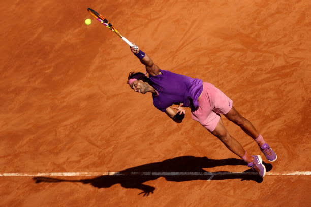 Djokovic hủy diệt đối thủ, Nadal thoát thua ngoạn mục ở vòng 3 Rome Masters - Ảnh 8.