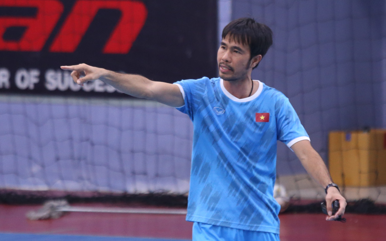 HLV trưởng Phạm Minh Giang tự tin tuyển futsal Việt Nam sẽ đánh bại Lebanon giành vé dự World Cup 