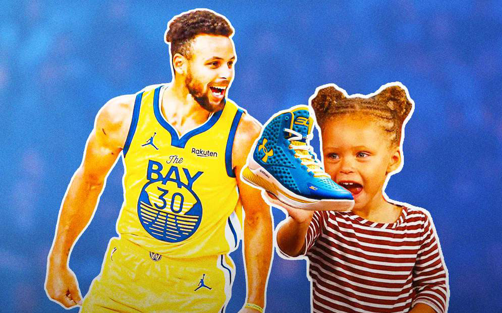 Mối lương duyên giữa Stephen Curry và Under Armour đến từ... cô con gái