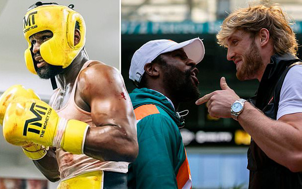 Bị Jake Paul chọc tức, Floyd Mayweather quyết &quot;trút giận&quot; lên cậu anh Logan