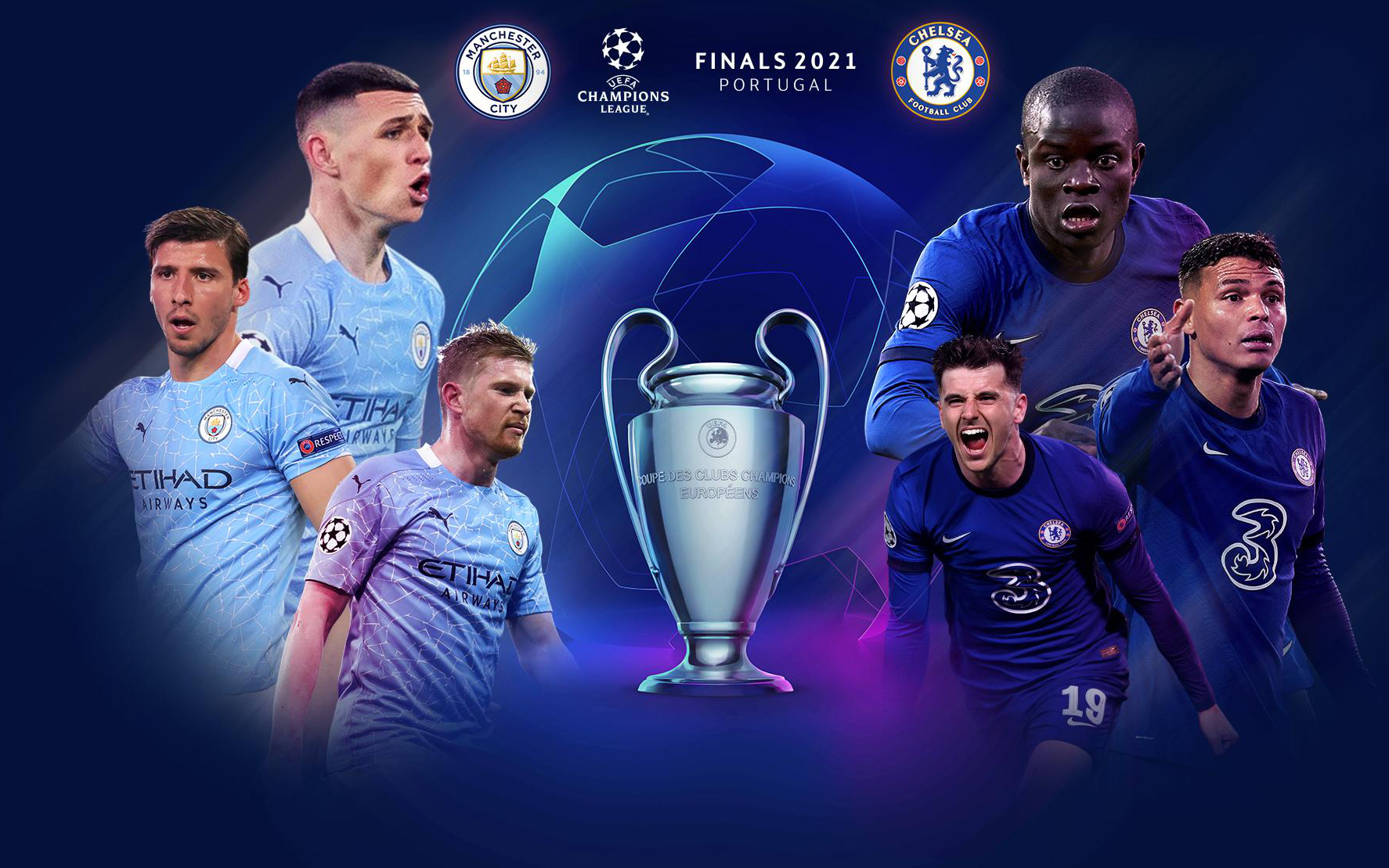 Toàn bộ thông tin cần biết trước chung kết Champions League giữa Chelsea và Man City