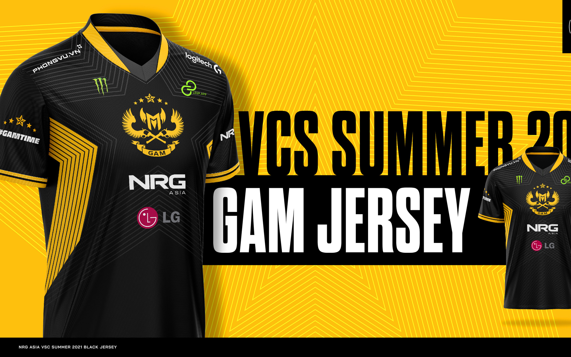 GAM Esports ra mắt mẫu áo mới &quot;cực xịn&quot; chào VCS mùa Hè 2021