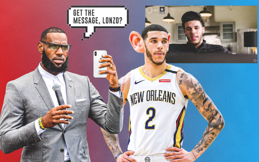 Lên tiếng "nịnh" LeBron James, Lonzo Ball tính đường trở lại Los Angeles Lakers?