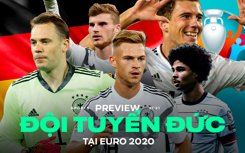 Preview đội tuyển Đức tại Euro 2020: "Cỗ xe tăng" thế hệ mới