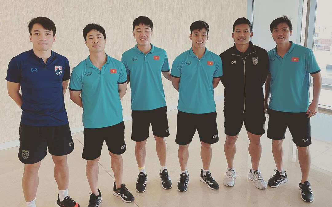 Công Phượng, Xuân Trường check-in cùng tuyển thủ Thái Lan: Hóa ra là hội bạn cũ 