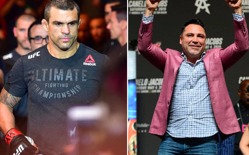 Huyền thoại Oscar De La Hoya chốt kèo đấu boxing cùng cựu vô địch UFC Vitor Belfort