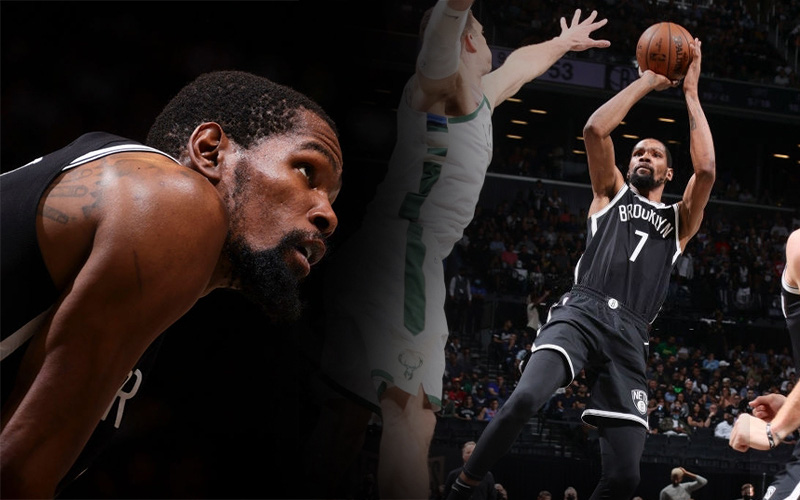 Kevin Durant và sự tiếc nuối muộn màng về cú ném 3 "hụt" trong ngày buồn của Brooklyn Nets