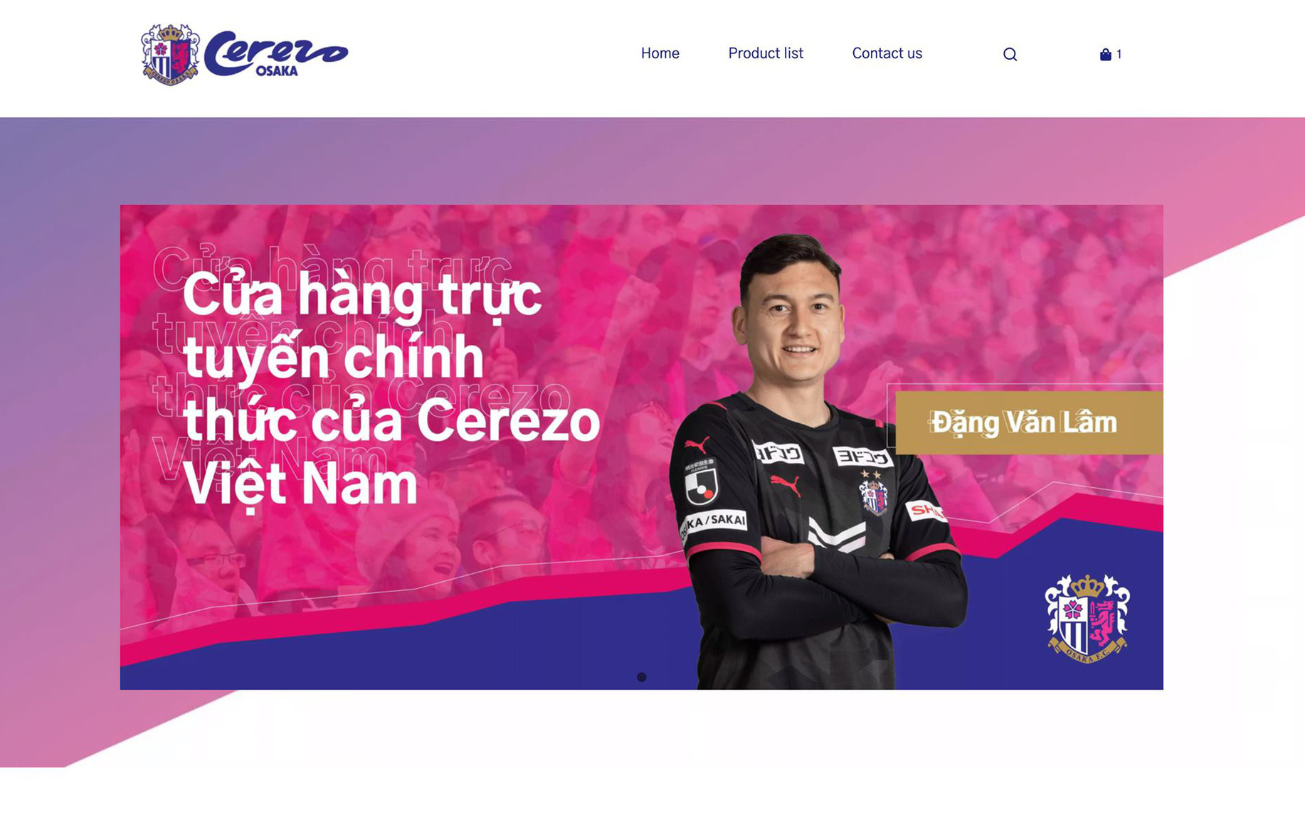 Cerezo Osaka ra mắt cửa hàng chính thức cho thị trường Việt Nam, ngập tràn hình ảnh Văn Lâm