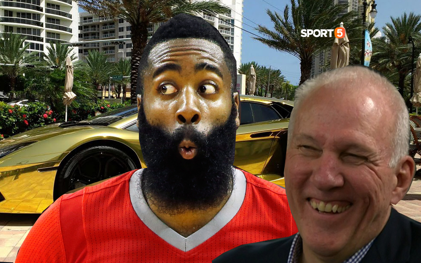 Chuyện khôi hài của tuyển Mỹ: HLV Gregg Popovich từng lừa mua siêu xe cho James Harden