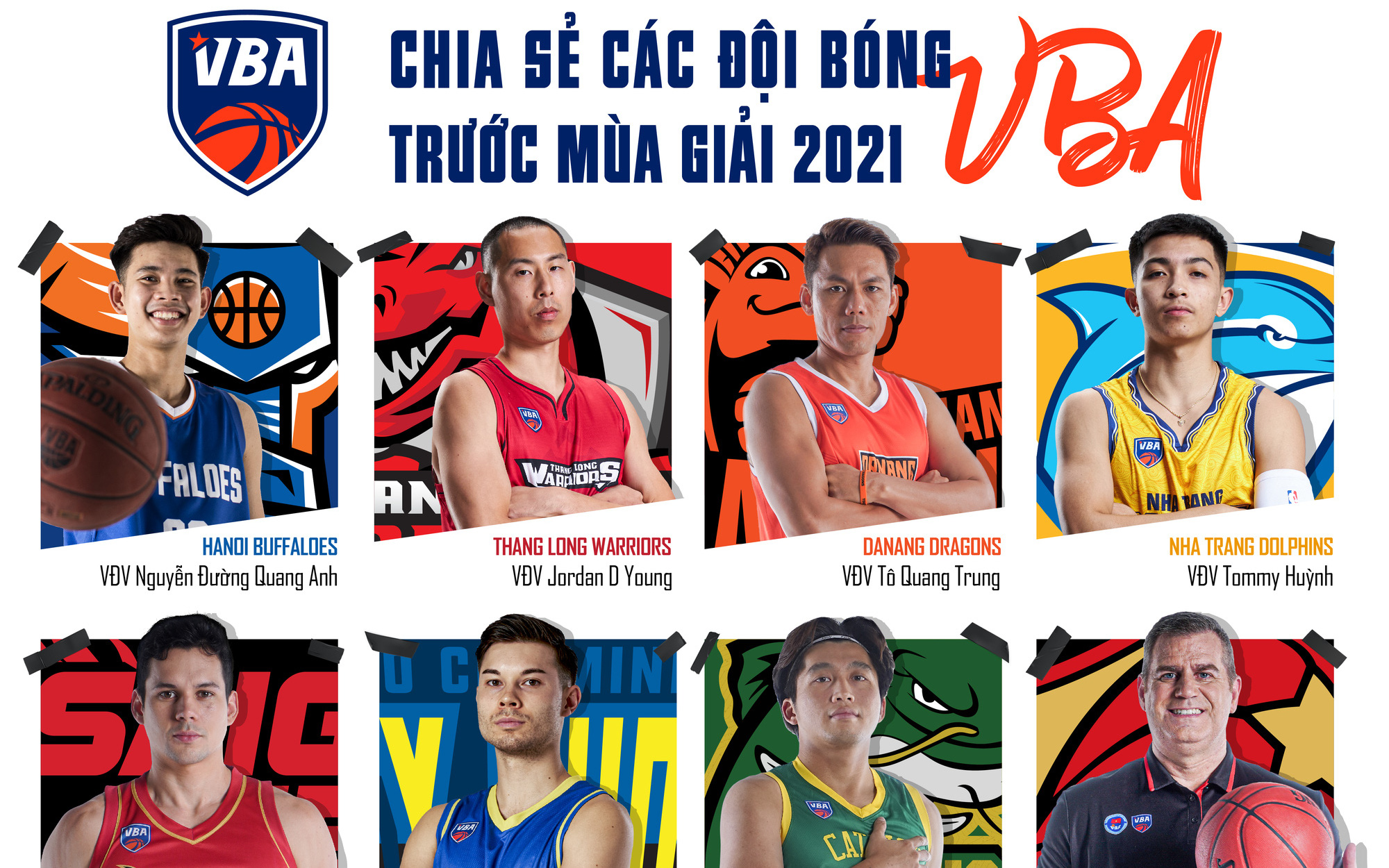 Loạt chia sẻ truyền cảm hứng từ các cầu thủ tại VBA 2021: Mùa giải chưa thể diễn ra nhưng hãy nhìn về phía tích cực