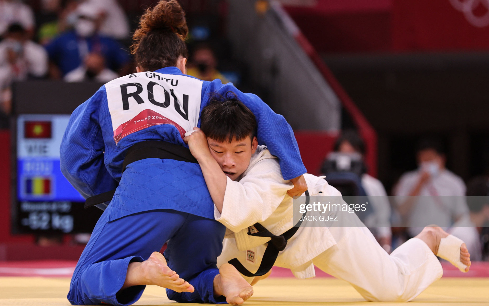 Nguyễn Thị Thanh Thủy thua chóng vánh nhà cựu vô địch châu Âu tại hạng cân 52kg Judo nữ Olympic Tokyo 2020