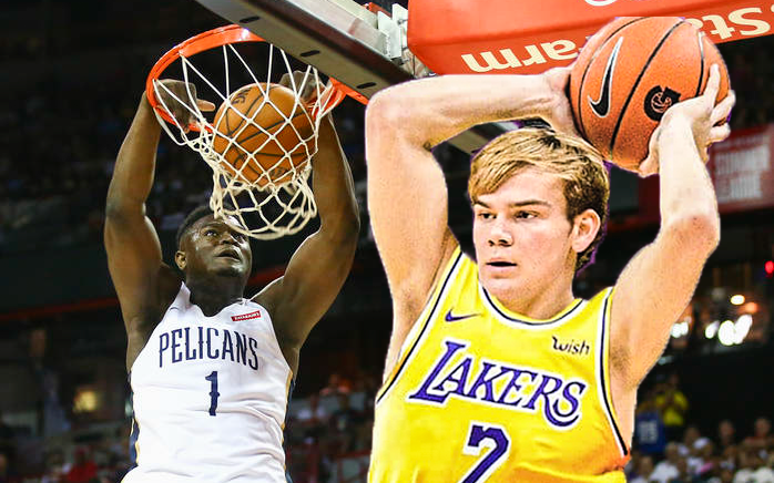 Los Angeles Lakers ký hợp đồng với cầu thủ từng solo úp rổ với Zion Williamson