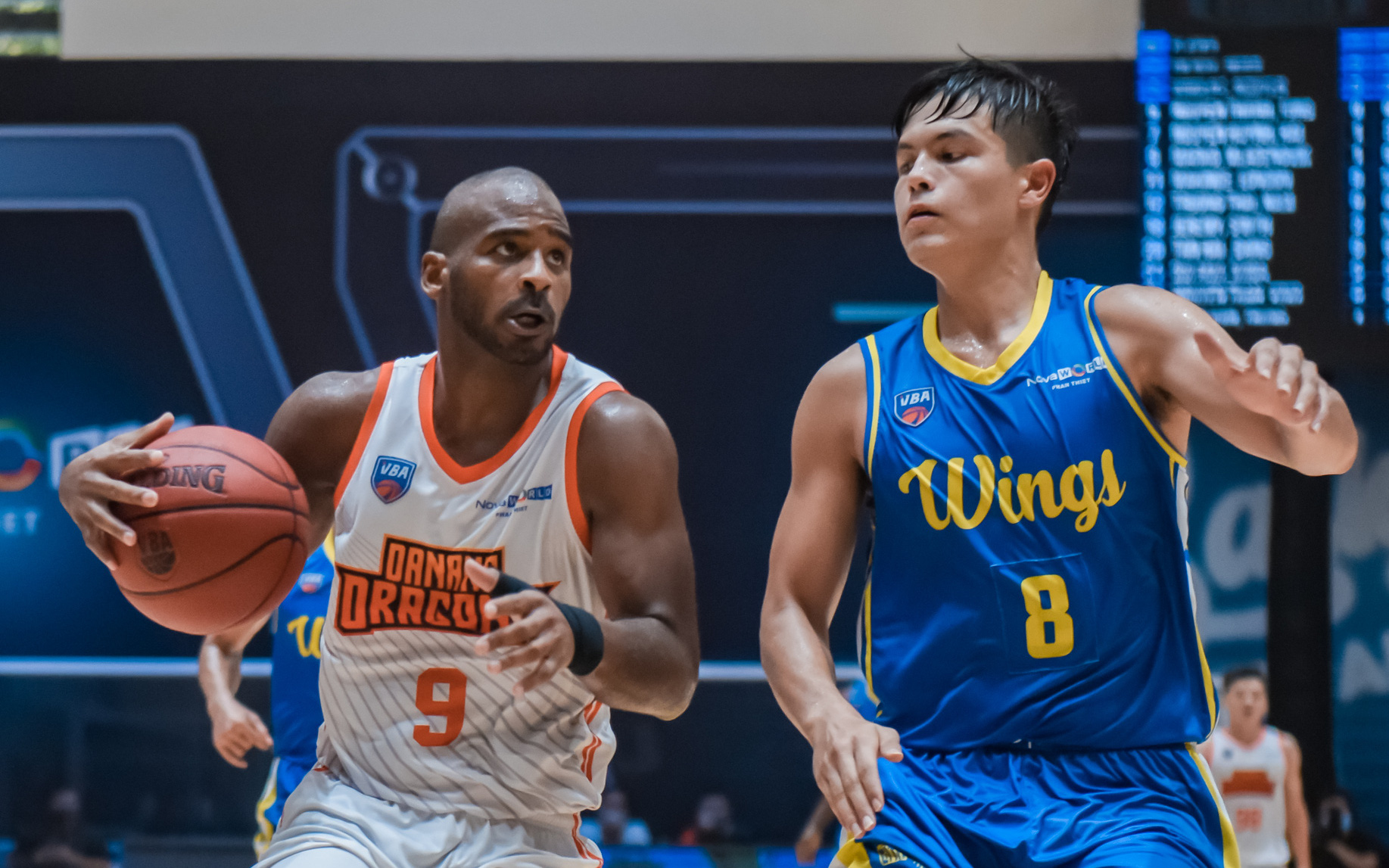 Ho Chi Minh City Wings nhận trận thua đầu tiên tại VBA Premier Bubble Games 2021 trước Danang Dragons