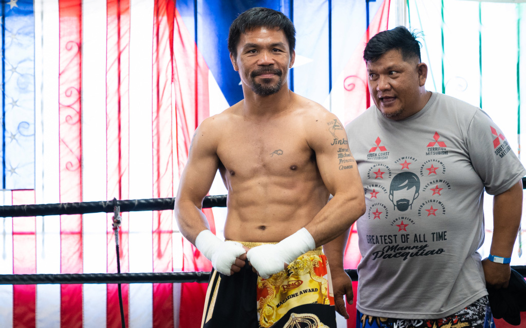 Manny Pacquiao tập luyện tích cực, sẵn sàng cho trận đấu có thể là cuối cùng trong sự nghiệp