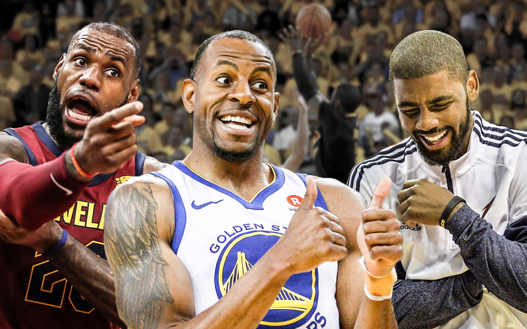 Andre Iguodala cho rằng Kyrie Irving xứng đáng được nhắc tới hơn LeBron James trong trận chung kết 2016