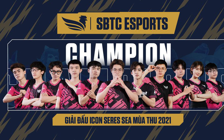 Lội ngược dòng ngoạn mục, SBTC Esports giành vô địch Icon Series SEA mùa Thu 2021