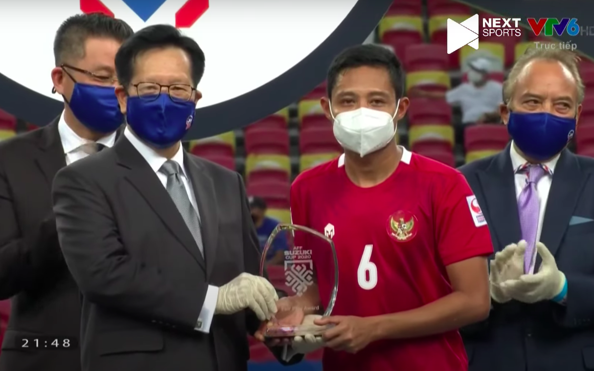 Phạm lỗi nhiều nhất AFF Cup 2020, Indonesia bất ngờ giành giải &quot;Chơi đẹp&quot;