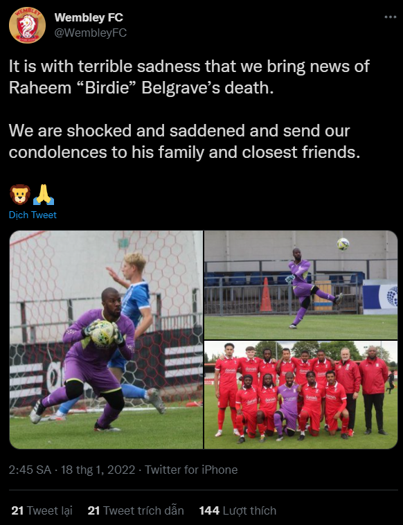 Cầu thủ người Trinidad và Tobago tử vong trong lúc tắm sông - Ảnh 3.