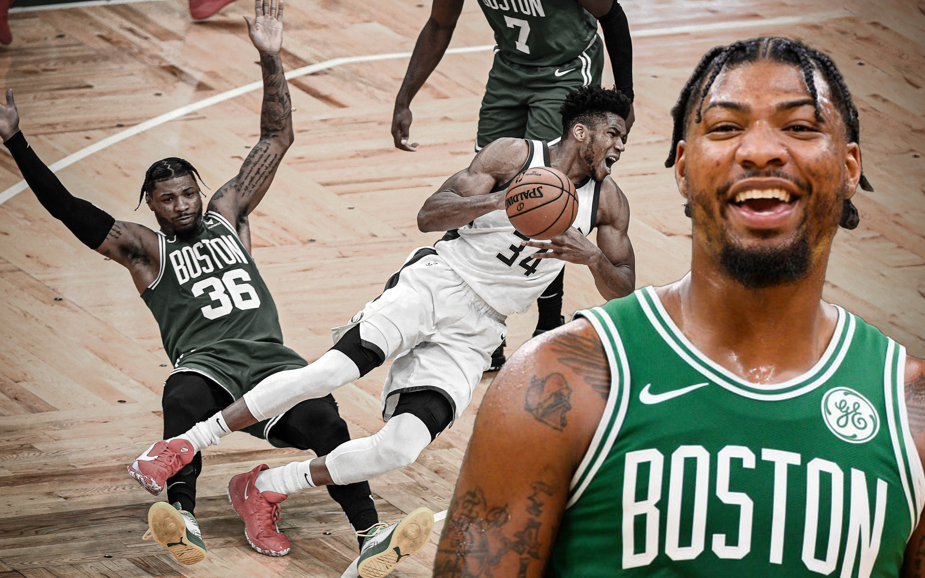 Bị cựu cầu thủ NBA chất vấn về thói "ăn vạ", Marcus Smart trả lời "mượt" đến bất ngờ