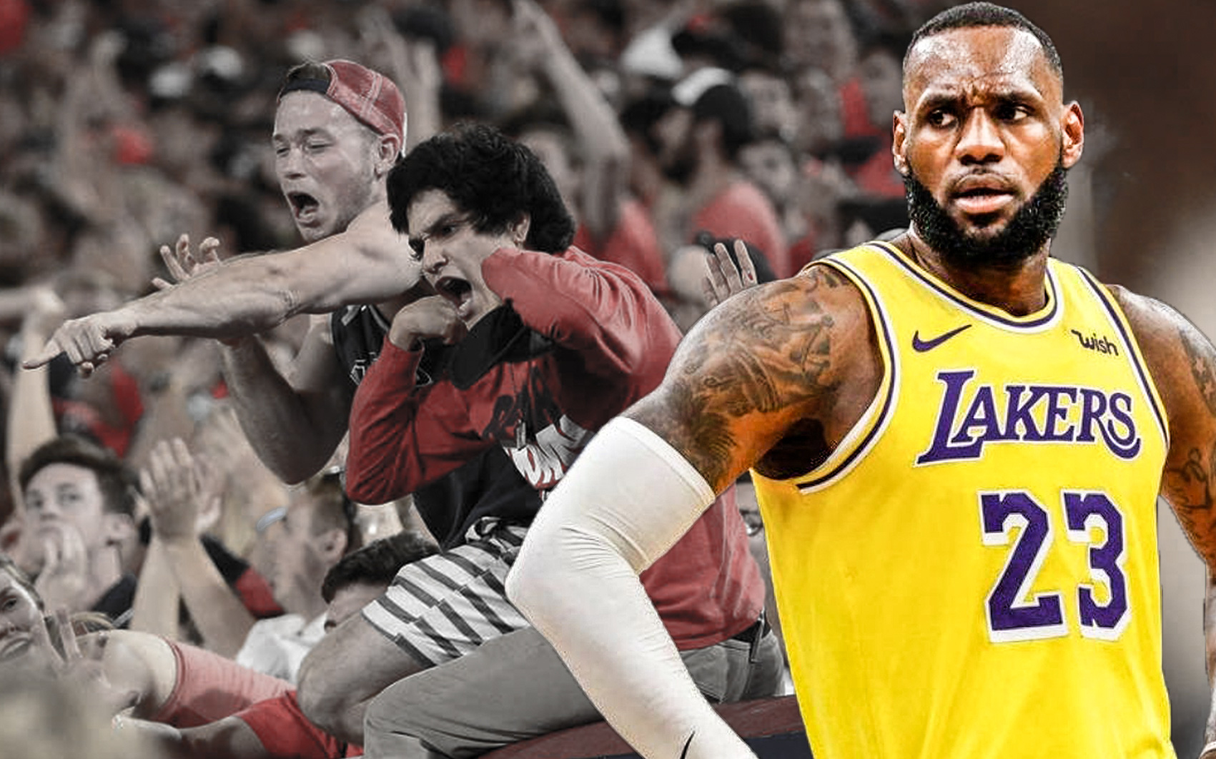 Lên ý tưởng "hưởng ké" hào quang của Los Angeles Rams, LeBron James bị CDM ném đá không thương tiếc