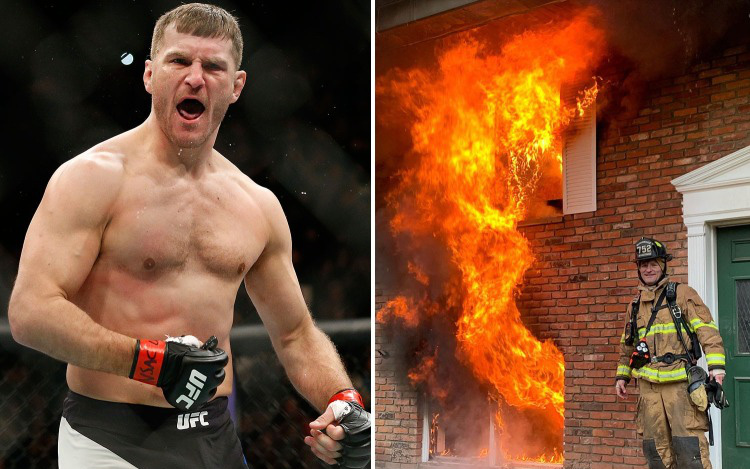 Tạm gác MMA, cựu vương Stipe Miocic trở thành lính cứu hỏa toàn thời gian