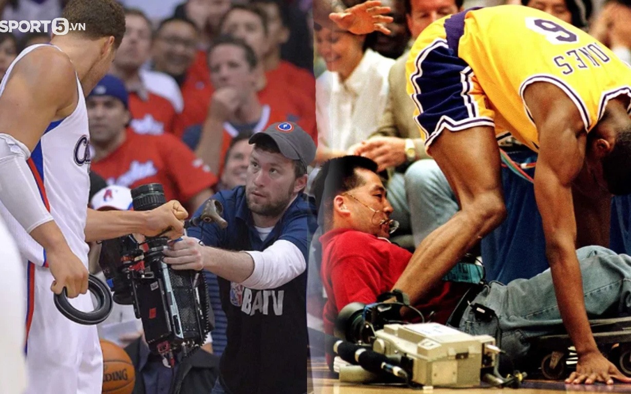 Cameraman tại NBA: Công việc nhiều va chạm, lương cao và "luôn bất tử"