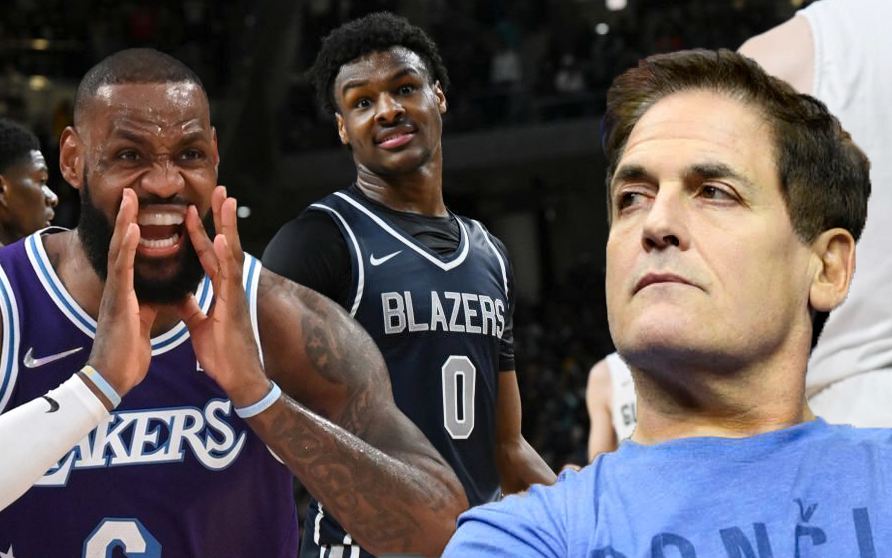 Mark Cuban: "Tôi sẽ không phí một lượt pick Vòng 2 cho con trai LeBron James"