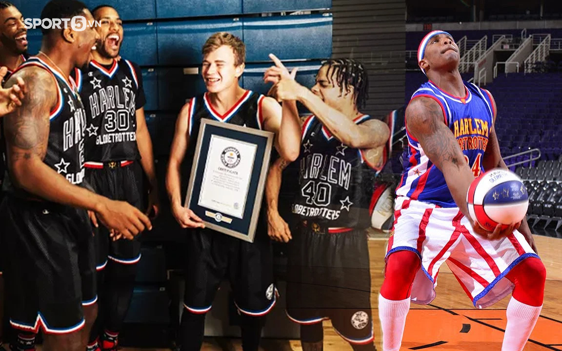 Lập 18 kỉ lục Guinness về bóng rổ trong 2 ngày, chỉ có thể là Harlem Globetrotters!