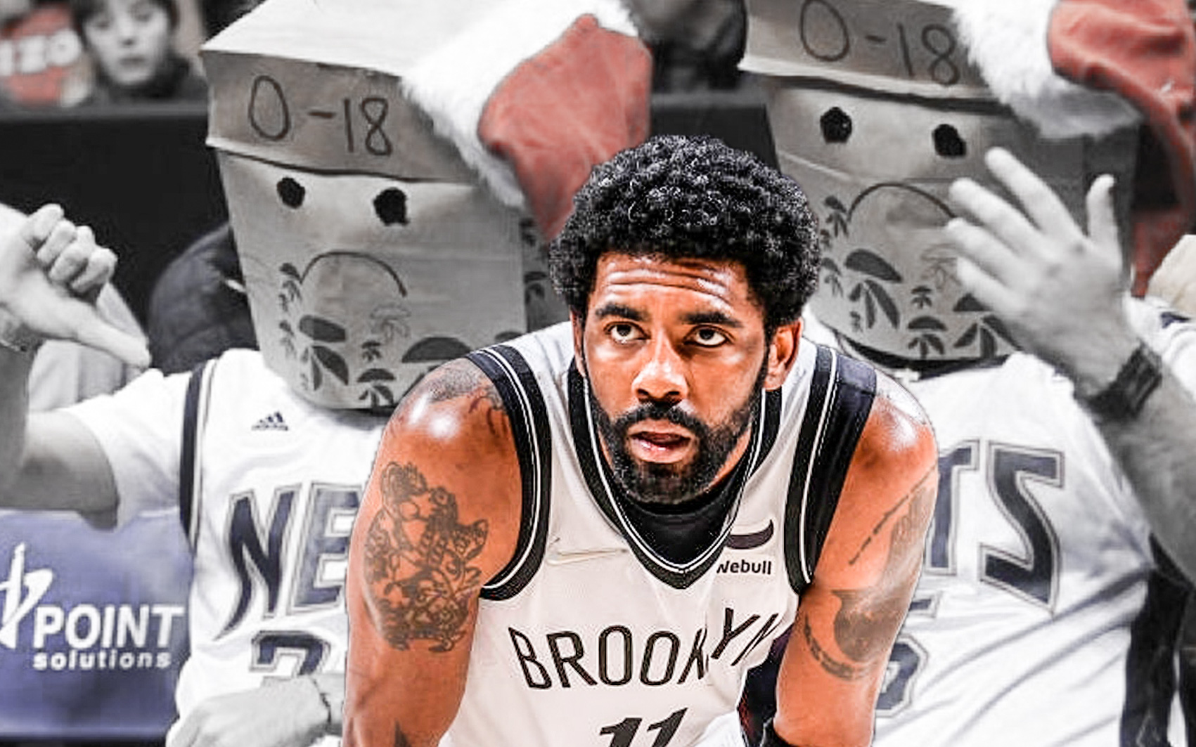 Brooklyn Nets trước bờ vực sụp đổ khi Kyrie Irving chỉ còn 10 lần ra sân