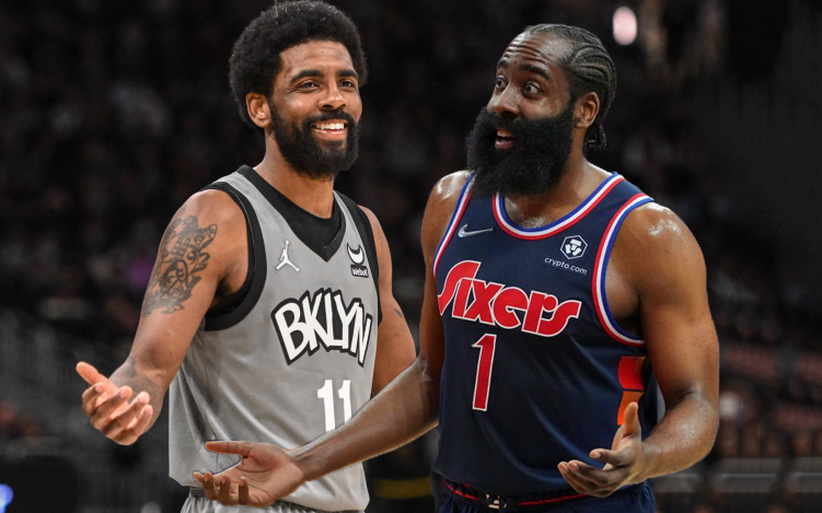 Kyrie Irving và James Harden nói gì trong ngày đối đầu tại Wells Fargo Center?