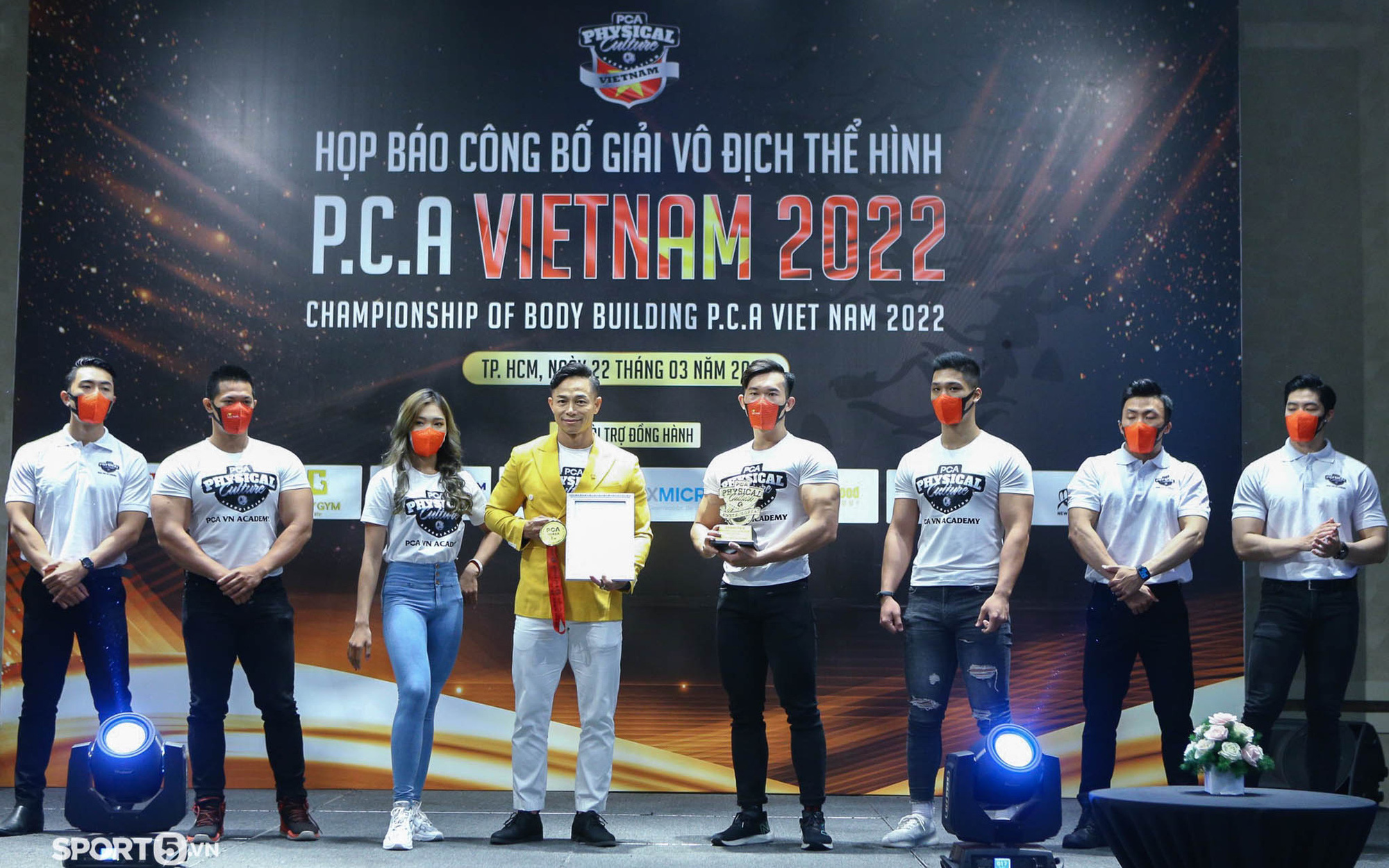 Giải vô địch thể hình quốc tế P.C.A Việt Nam 2022 chính thức khởi động
