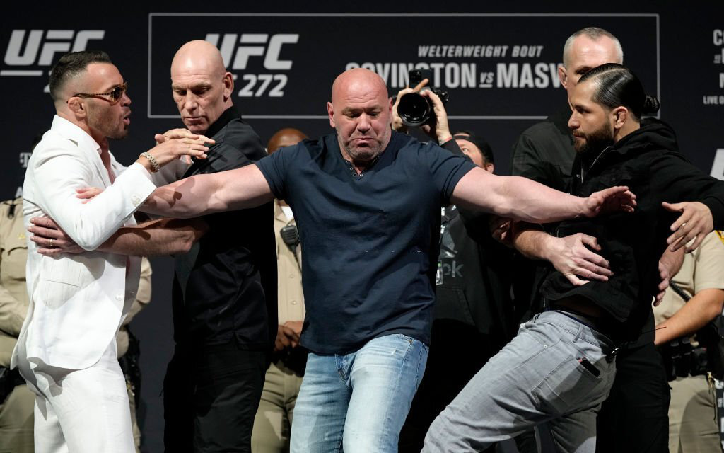 Căng thẳng trong buổi họp báo giữa Covington và Masvidal: Tranh cãi, chỉ trích và cái kết suýt ẩu đả