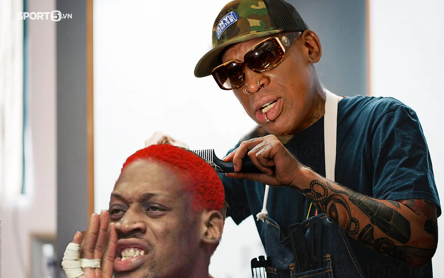 Dennis Rodman gia nhập cuộc chơi NFT với tên gọi "Tiệm cắt tóc của Rodman"