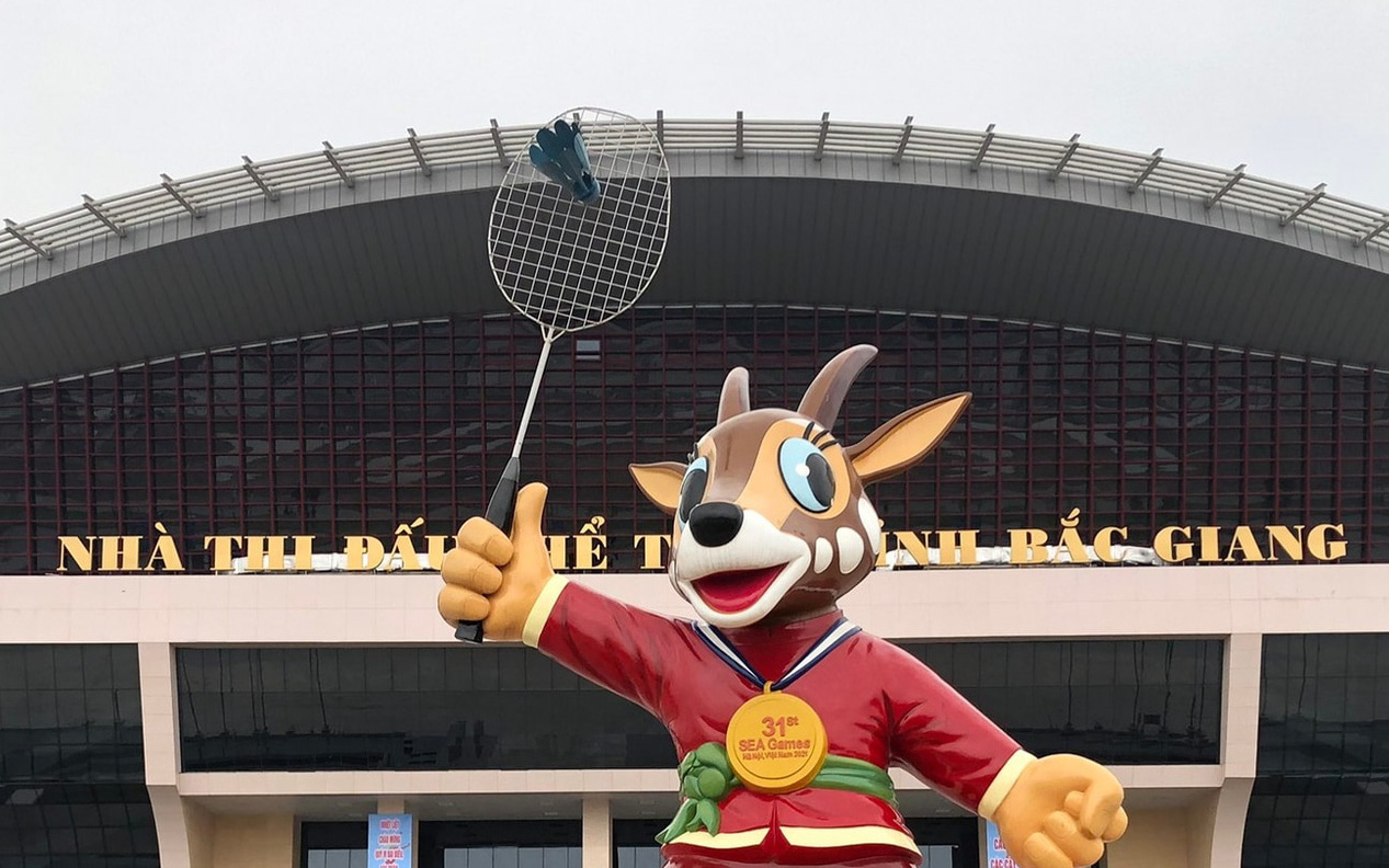 Khán giả được tự do vào xem các trận đấu cầu lông ở SEA Games 31, tổ chức tại tỉnh Bắc Giang