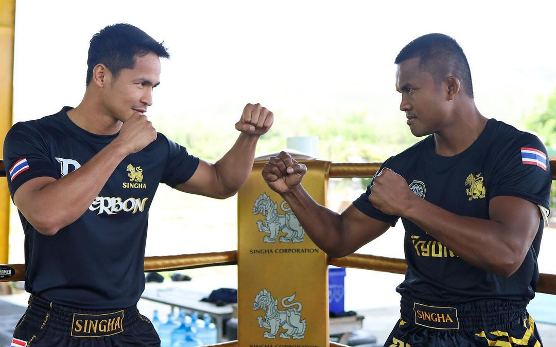 Buakaw và Superbon gây chú ý bằng màn đấu tập cực &quot;chất&quot;