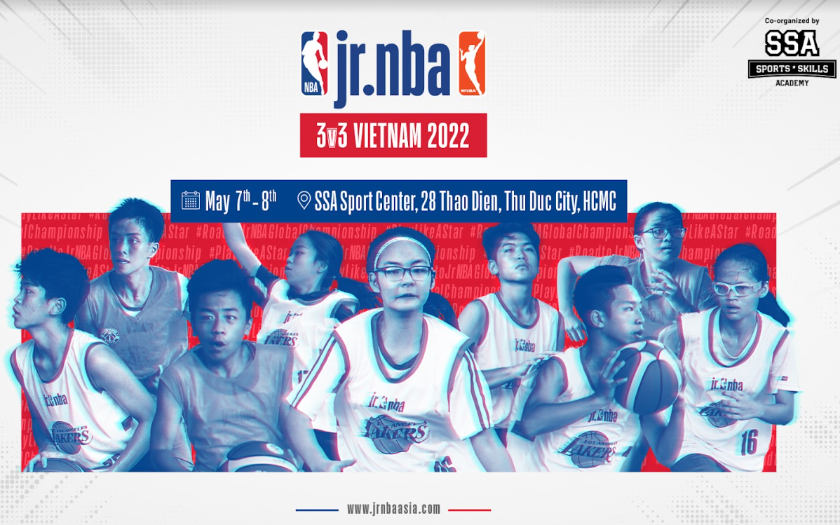Jr.NBA 3v3 chính thức đến với Việt Nam trong năm 2022