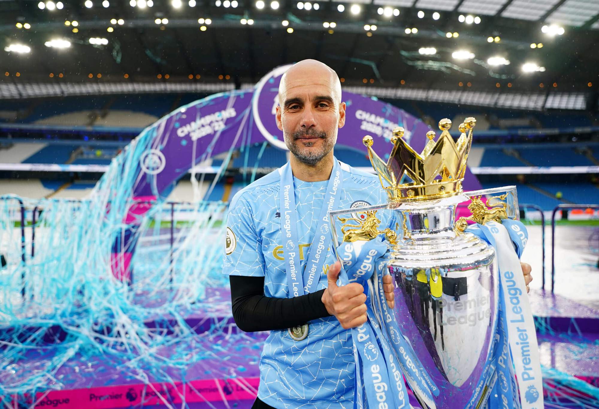 Pep Guardiola chỉ nhà vô địch ngoại hạng Anh 202324 đầy quyết đoán tại Saoke trực tiếp bóng đá