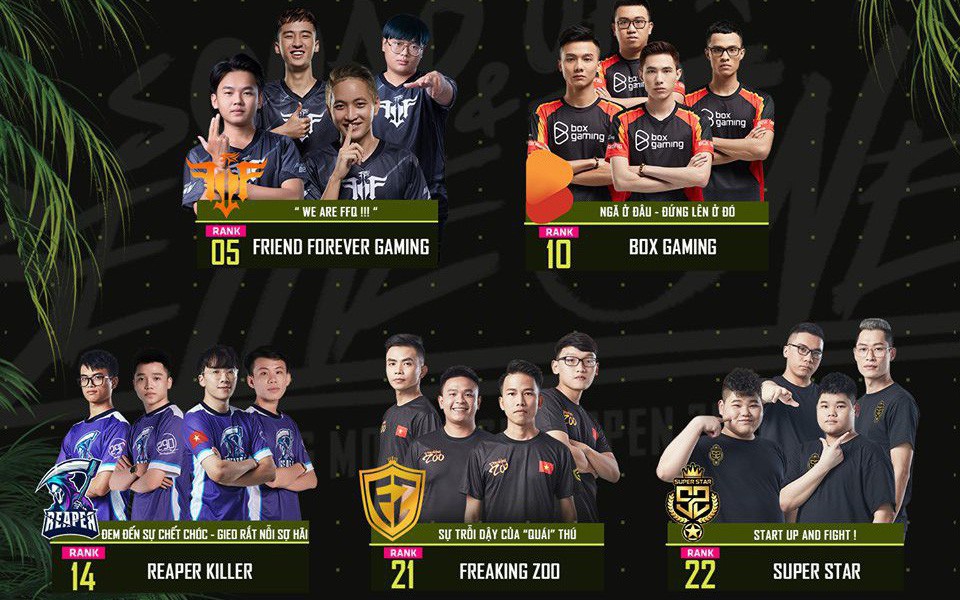 Tuần 4 PMCO Fall Split 2019, cơ hội cuối cho các đội tuyển Việt Nam đến với chung kết PUBG Mobile khu vực Đông Nam Á