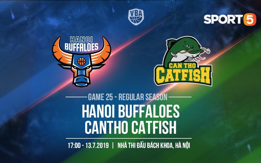 Muôn trùng khó khăn bủa vây, cơ hội nào cho Hanoi Buffaloes trước Cantho Catfish?