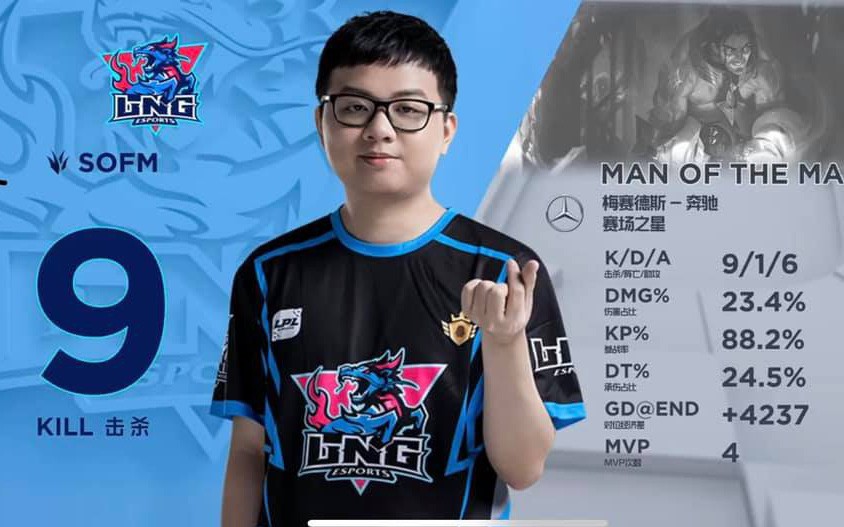 LNG Esports tìm lại niềm vui chiến thắng, thần đồng SofM ẵm luôn 2 danh hiệu MVP