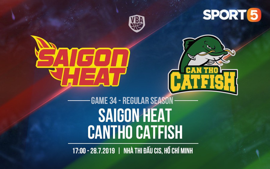 Đụng độ khắc tinh Cantho Catfish, Saigon Heat có thể giải hạn?