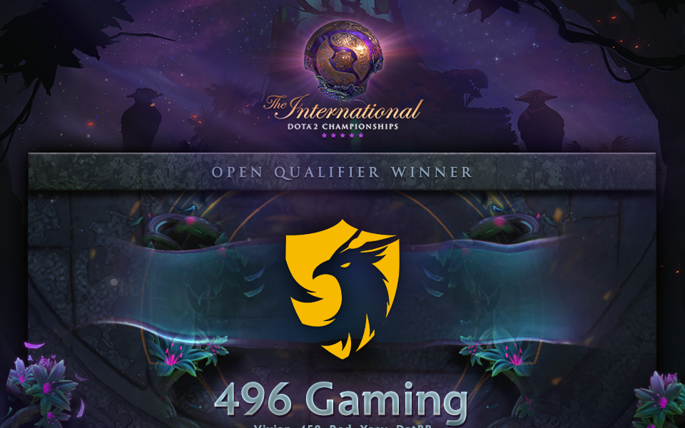 Thi đấu xuất sắc, 496 Gaming chính thức góp mặt tại vòng loại khu vực của The International 2019