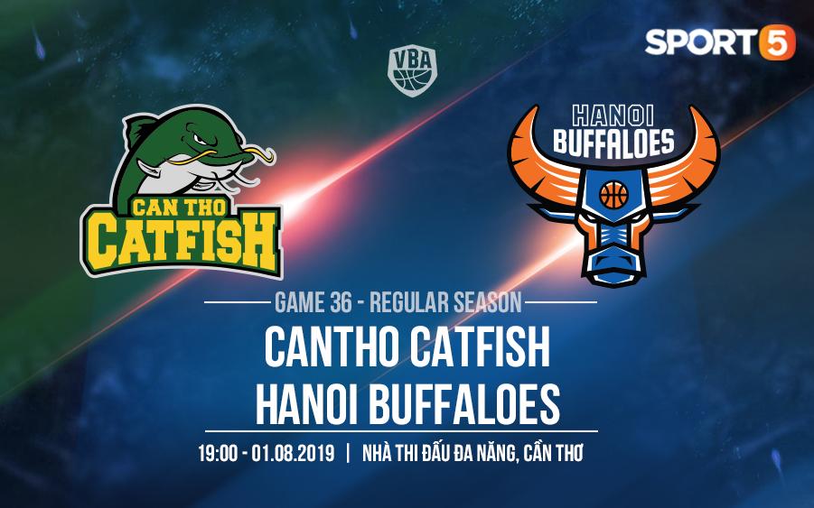 Mike Bell trở lại, Hanoi Buffaloes nuôi hy vọng giành chiến thắng trước Cantho Catfish