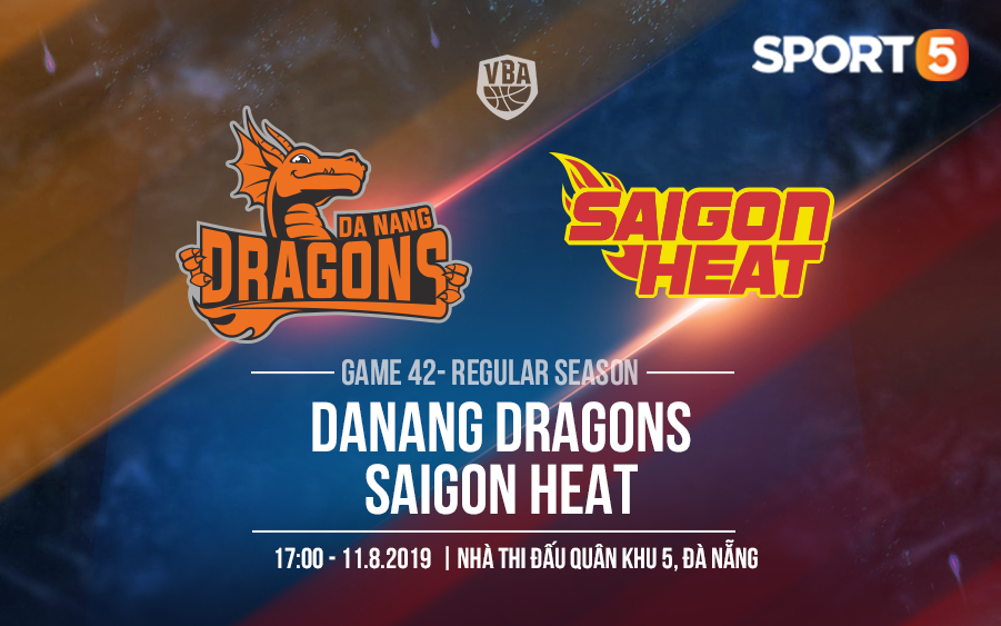 Chung kết giành vé dự Playoff, Danang Dragons quyết chiến sinh tử cùng Saigon Heat