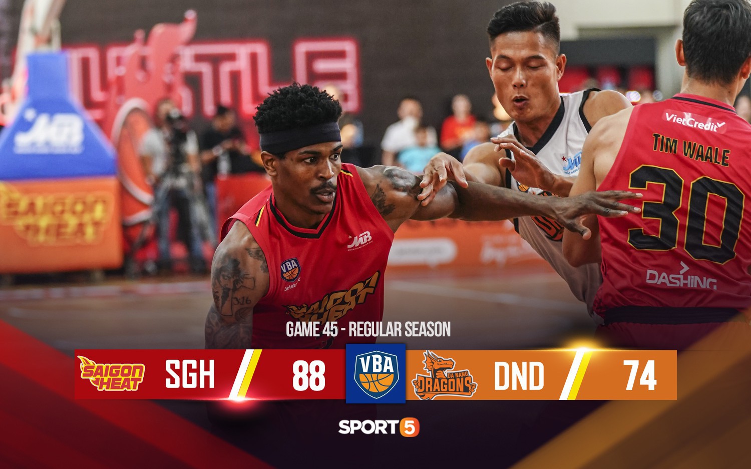 Ca khúc khải hoàn tại CIS, Saigon Heat hoàn tất cú "sweep" trước Danang Dragons