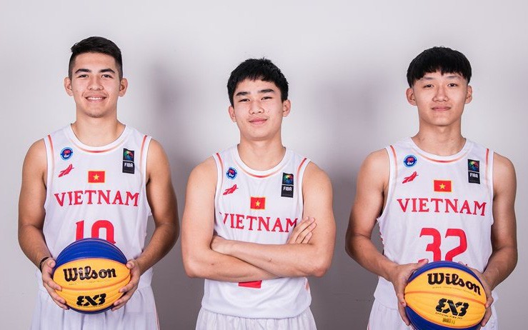 Tuyển Việt Nam tham dự FIBA U18 3x3 Asia Cup tại Malaysia