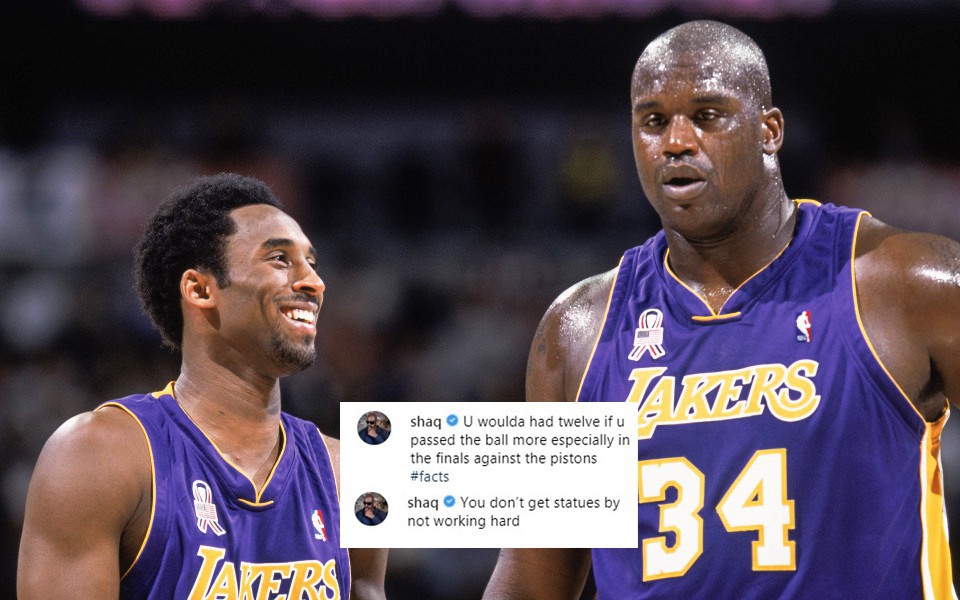 Shaquille O'Neal phản pháo "cực chất" trước lời công kích của Kobe Bryant