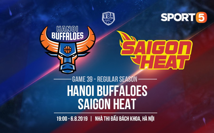 Đón tiếp Saigon Heat tại sân nhà, Hanoi Buffaloes liệu có ngáng đường thành công?